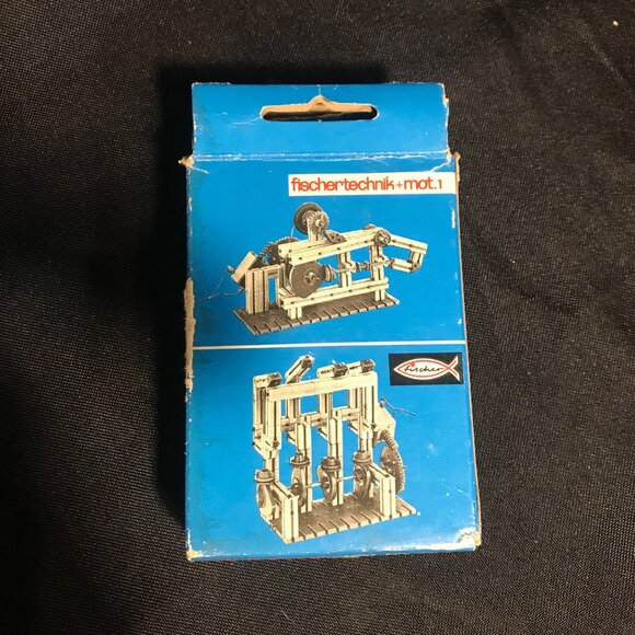 Fischertechnik Mot.1 Vintage Gear Set Construction Kit Germany 1960's - Picture 4 of 4